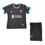 Günstige Fußballtrikots Liverpool Kinder Auswärtstrikot 2024-25 Kurzarm